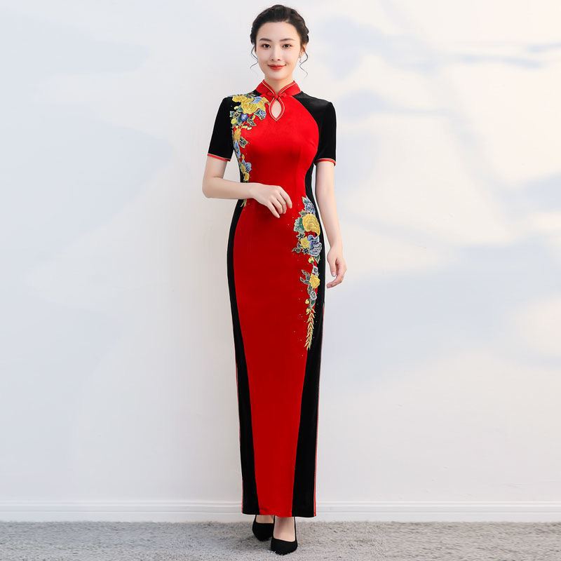 Kadın Vietnam Ao Dai Cheongsam - Ao Dai Vietnam Dress incelemesi ve fiyatı