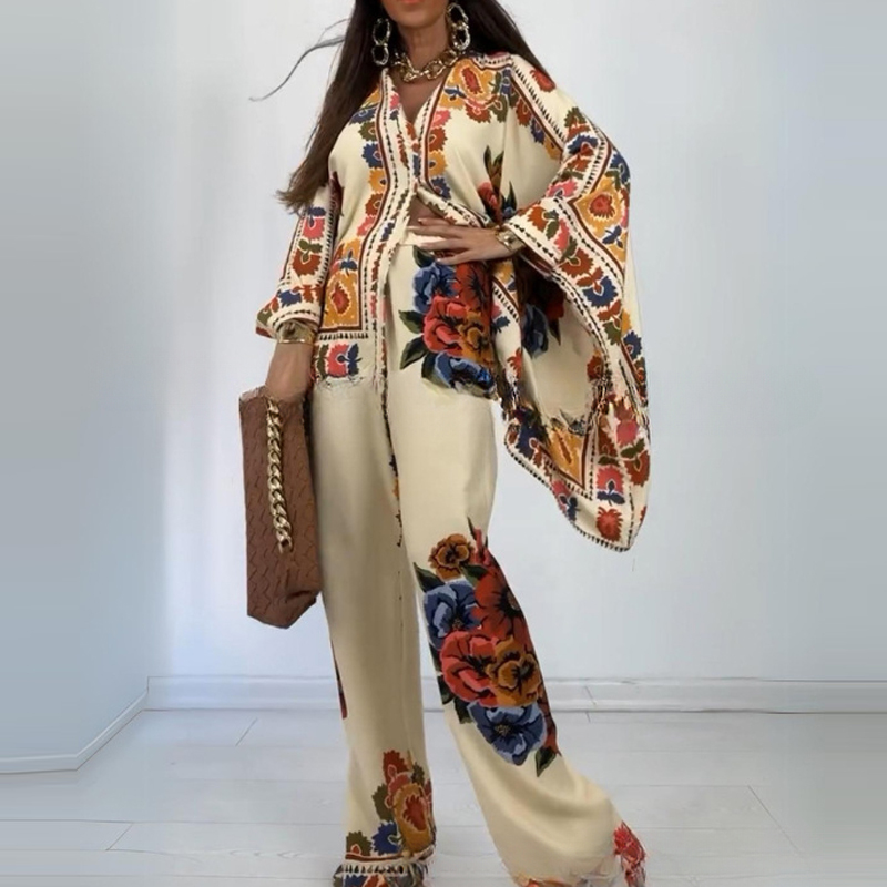 Etnik Vintage moda gevşek bask - Winter Ethnic Fashion For Women incelemesi ve fiyatı