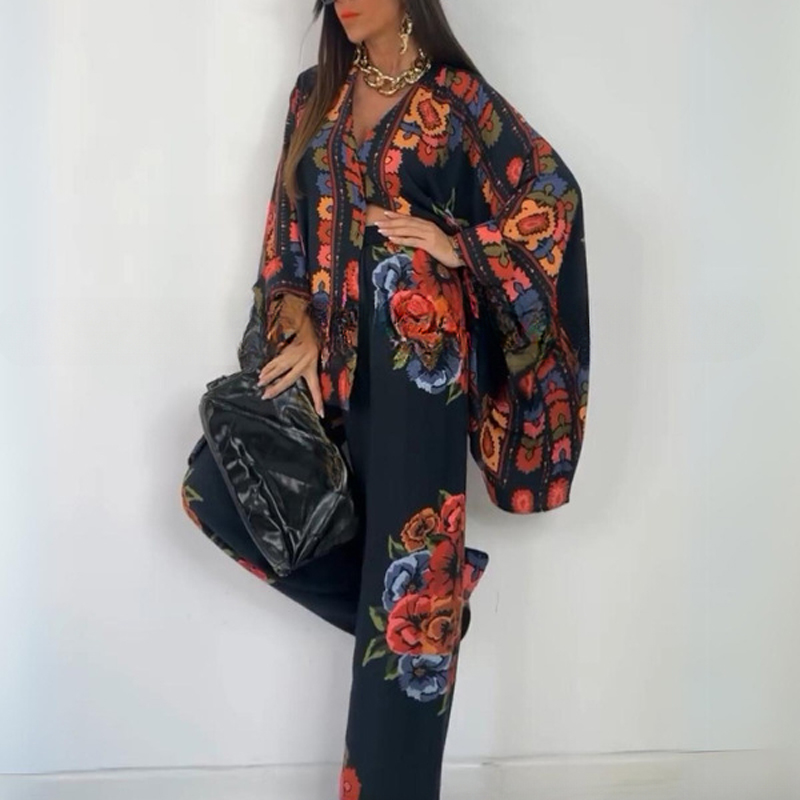Etnik Vintage moda gevşek bask - Winter Ethnic Fashion For Women incelemesi ve fiyatı