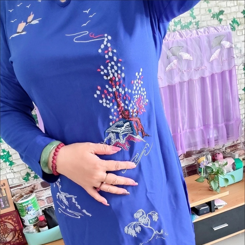 Kadın Vietnam Geleneksel Aodai - Ao Dai Vietnam Dress incelemesi ve fiyatı