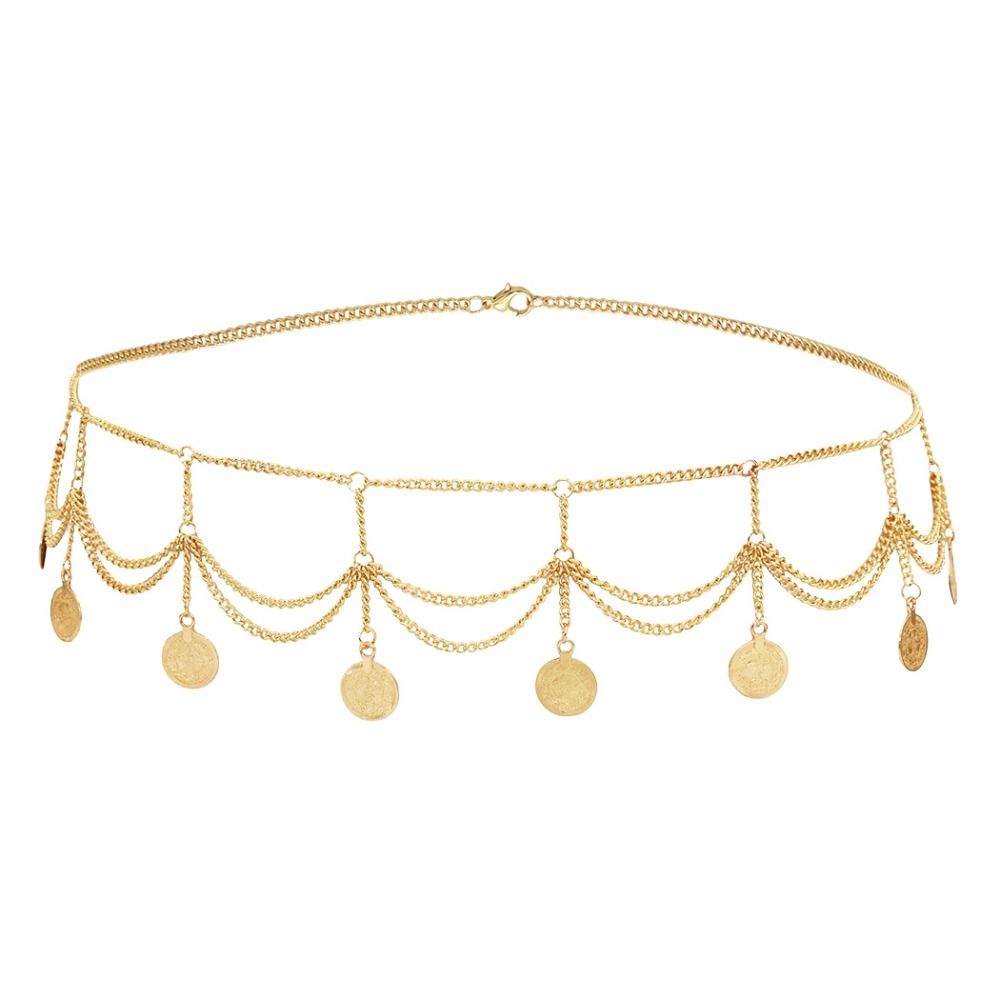 Vintage Sikke Kolye Metal Vücu - Ethnic Boho Fashion incelemesi ve fiyatı