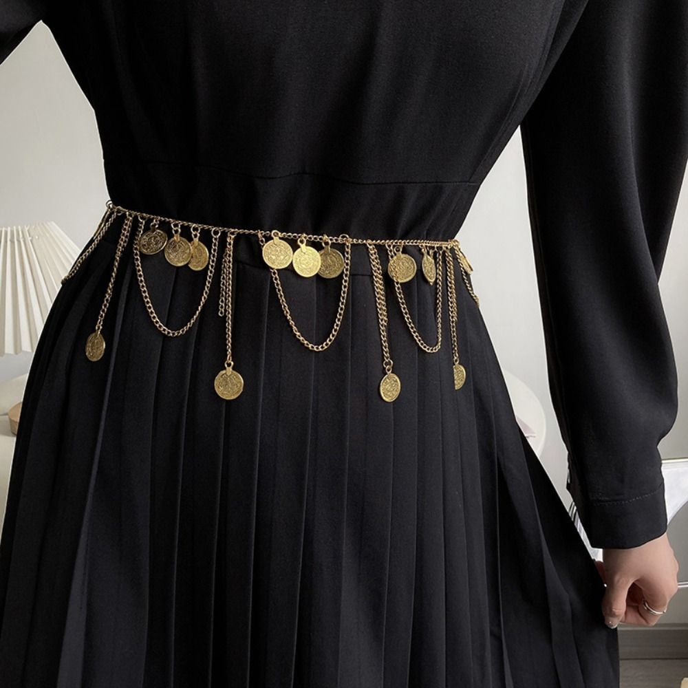 Vintage Sikke Kolye Metal Vücu - Ethnic Boho Fashion incelemesi ve fiyatı