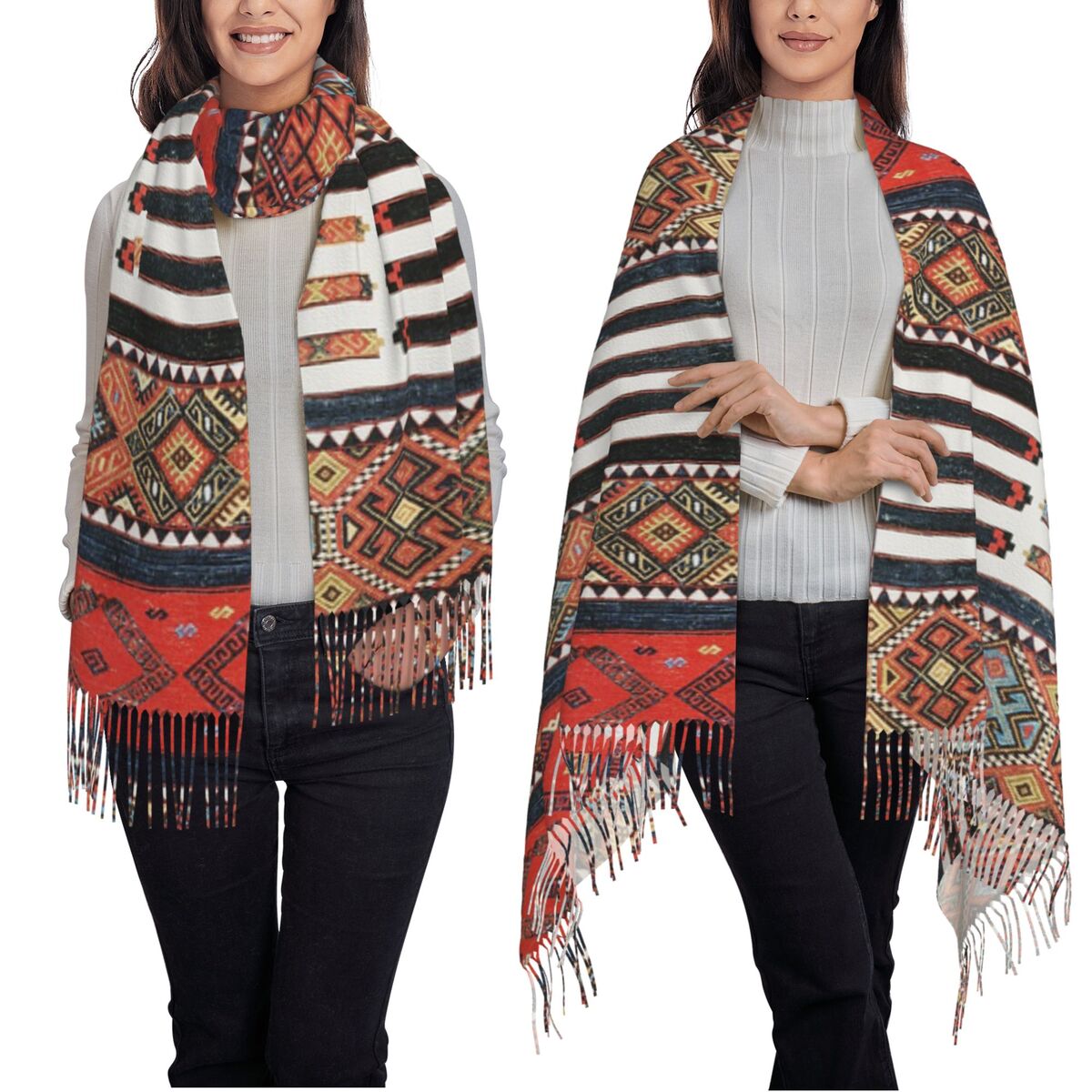 Kürd Türk Kilimi Bohem İran Ka - Winter Ethnic Fashion For Women incelemesi ve fiyatı