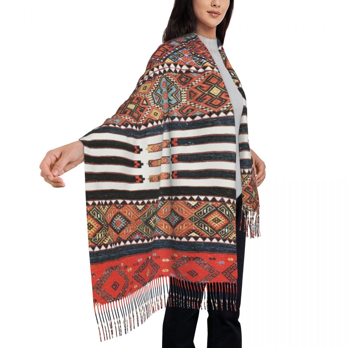 Kürd Türk Kilimi Bohem İran Ka - Winter Ethnic Fashion For Women incelemesi ve fiyatı