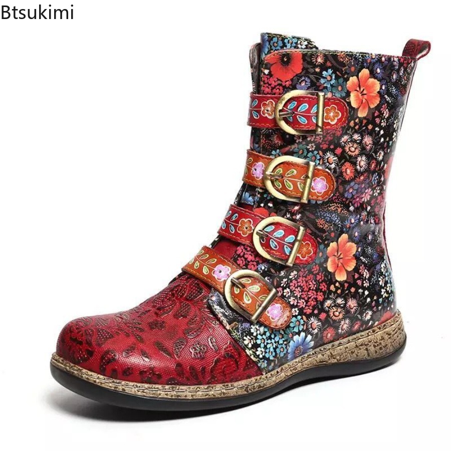 Etnik Tarz Kadın Baskılı Deri  - Winter Ethnic Fashion For Women incelemesi ve fiyatı