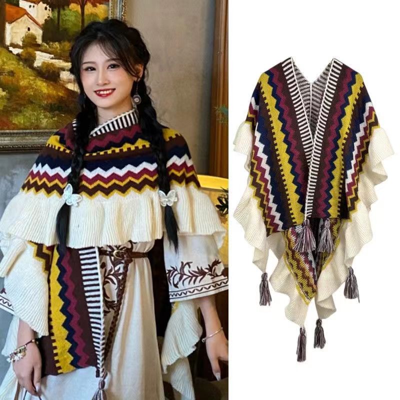 Kadın sıcak şal sarar etnik ta - Winter Ethnic Fashion For Women incelemesi ve fiyatı