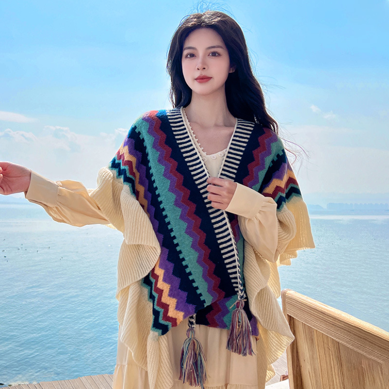 Kadın sıcak şal sarar etnik ta - Winter Ethnic Fashion For Women incelemesi ve fiyatı